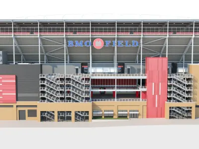 BMO Field 3D model