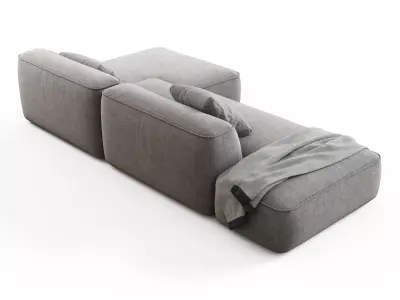 Cloud Sofa 01 3D model