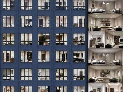 Residential interior textures for windows Texture
