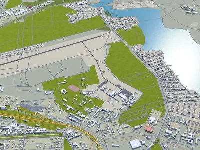 Yevpatoriya Crimea Low-poly 3D model