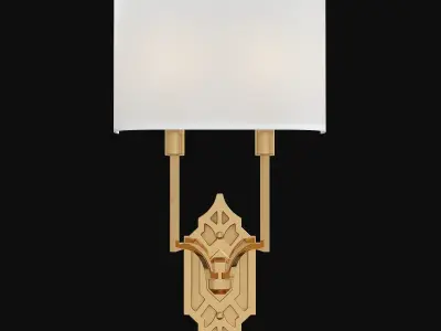 Silhouette Fretwork Sconce 3D model
