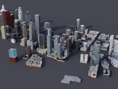 Los Angeles 3D model