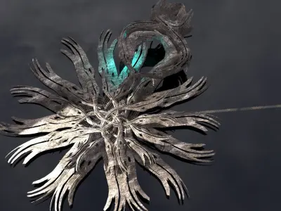 Giant skeleton ocean array  3D model