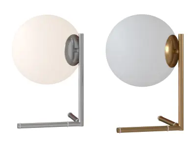 Interior table lamp Bolla-unica A1921LT-1CC and A1921LT-1AB  3D model