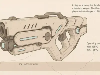 Hellvector Low-poly 3D model