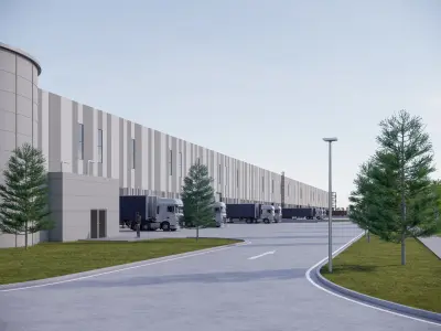 Industrial Hall 2 3D model