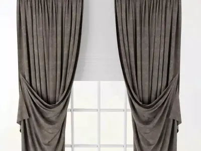 Curtain 3D model