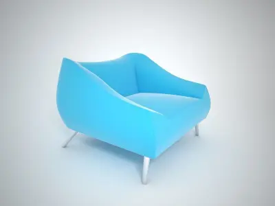 07 CARMEL CHAIR 3D model