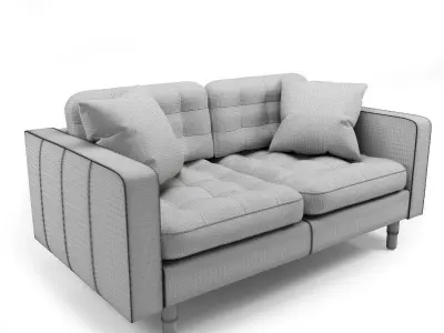 IKEA Landskrona two-seater sofa 3D model