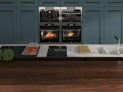 Modern Kitchen AEG  3D model