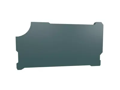 UHD High tech Graphical Interface v10 005 Low-poly 3D model