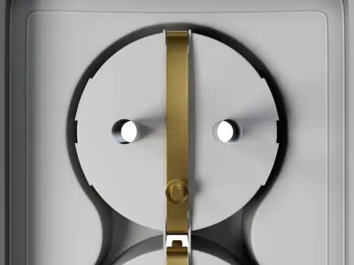 Realistic OutletType 2 3D model