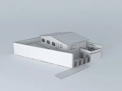 House exterior Free 3D model