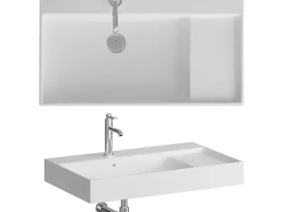 Roca Inspira washbasin 3D model