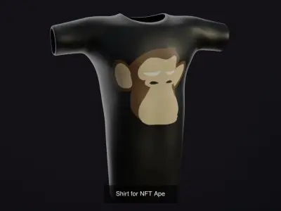 NFT Ape Collection 3D Model Pack