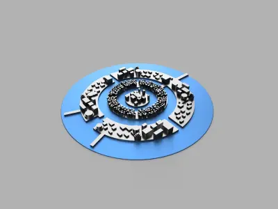 Platos Atlantis 3D print model