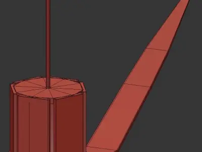 Iris Pendant 3D model