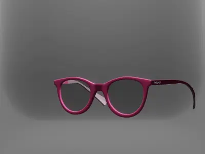 Polaroid Sunglasses 03 for Augmented Reality Low-poly 3D model