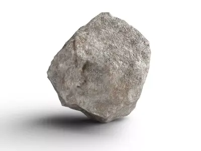 Rock  Model 09 Low-poly 3D model