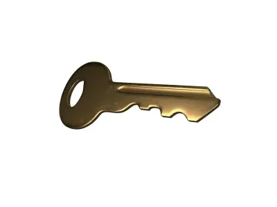 Key V1 003 Low-poly 3D model