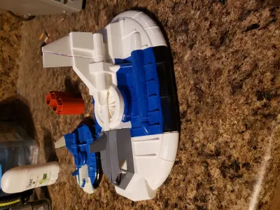 captain scarlet hovercraft  3D print model