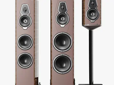 Sonus faber amati guarneri serafino 3D model