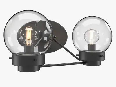 Spatial Bath Vanity Wall Light Collection 3D Model Pack