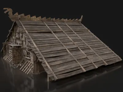 AAA NEXT-GEN VIKING MEDIEVAL NORSEMAN VILLAGE BUILDING PACK