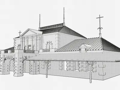 Old Taipei station 3D model