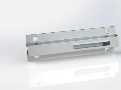 Door Latch 3D print model