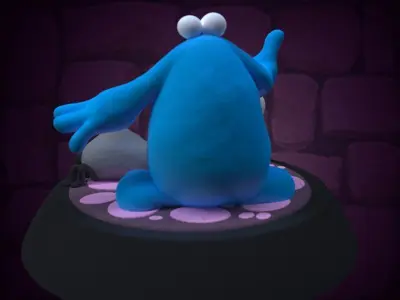 The trap door 3D print model