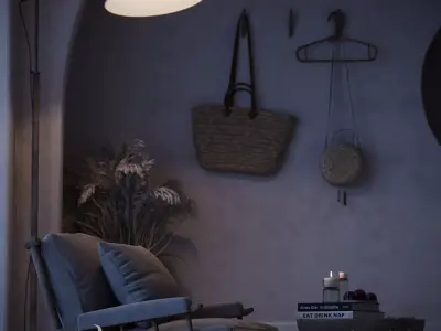 Seating Nook 3D model