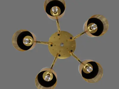 Chandelier 04 3D model purchase