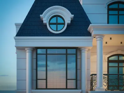 3D Classical Exterior 3D model