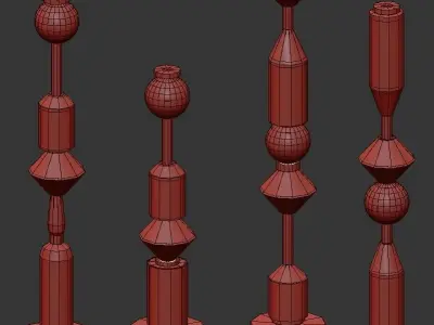 Icone Luminose 3D model