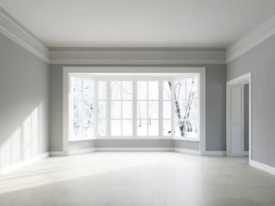 Empty interior 3D model