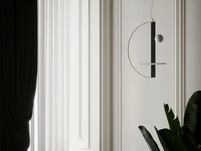 HANGING SAM Pendant Light 3D model