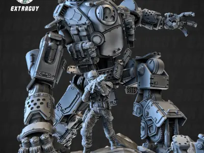 Giant Omnibus Static 100mm 3D print model