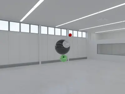 HDRI - Industrial Warehouse Interior 16 - 16384x8192 Texture