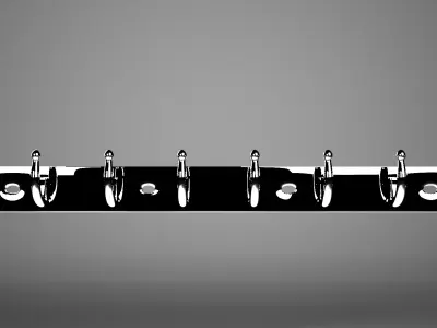 Stainless hanger 3D model