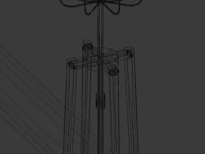 Industrial Lamp 3D model
