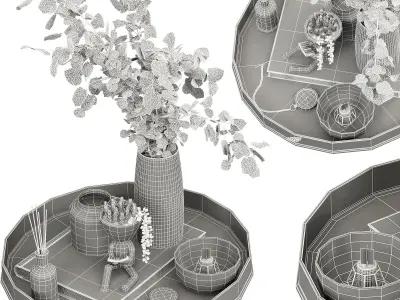 Decorative set 0007 3D model