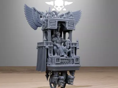 Vodalites Flying Throne 3D print model
