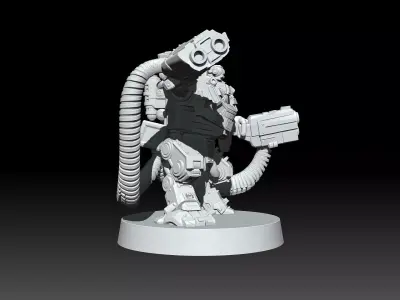Dreadnought Combat Walker 3D print model
