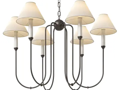 Shoppe Ingela chandelier 3D model