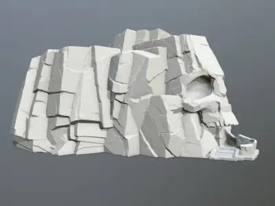 Skul Rock 3D print model