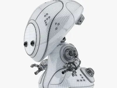 Pirate bot III 3D model