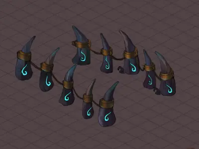 Lava Hell - Stone Tooth 73 3D model