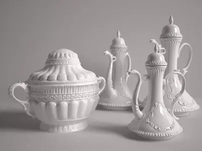 Ornament Vases 3D model