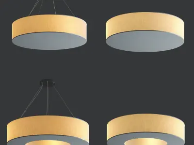 Ceiling Light Set by Bonjur Abajur 3D model